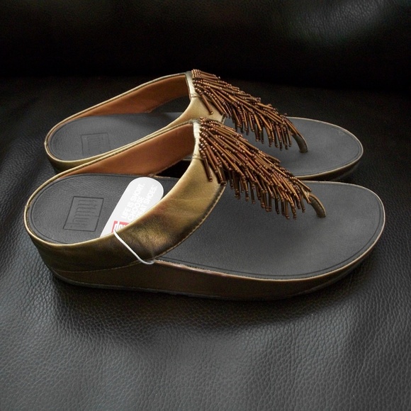 Fitflop Shoes Fitflop Cha Cha Bronze Shoes 8 Poshmark